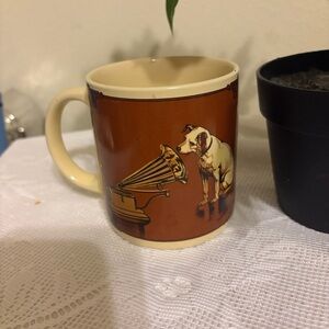 1989 Vintage Nipper the RCA Dog Ceramic Coffee Mug
